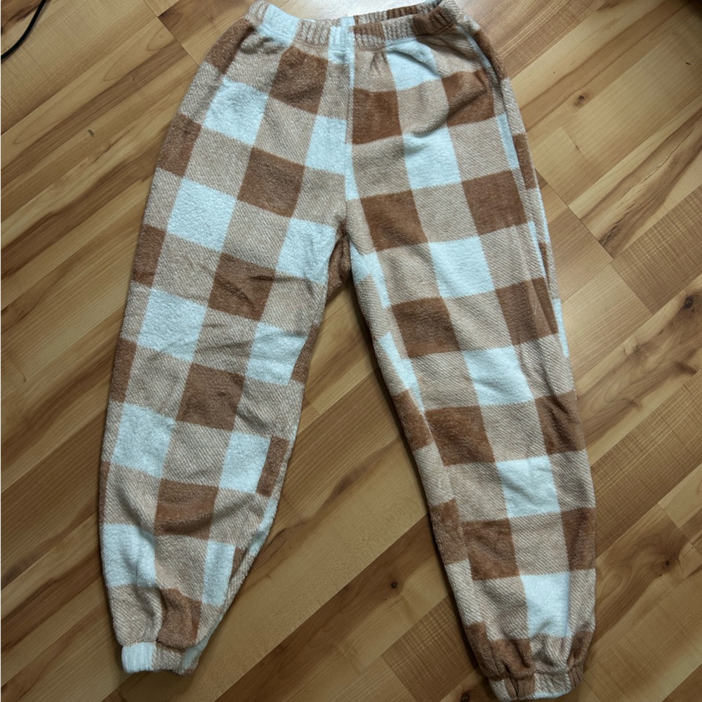 Cozy Checkered Bottoms